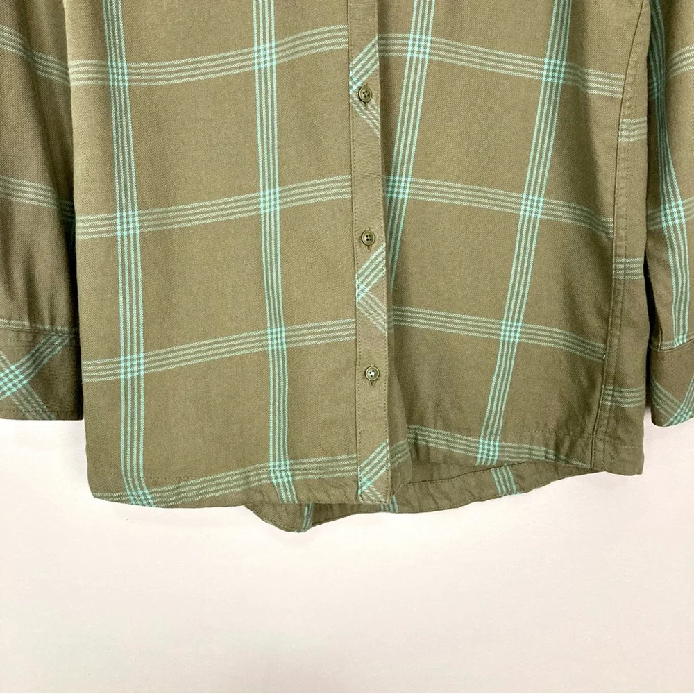 Outdoor Research Cedar Cove Tunic Top Women’s Size S Plaid Button Up Lightweight - Picture 5 of 9